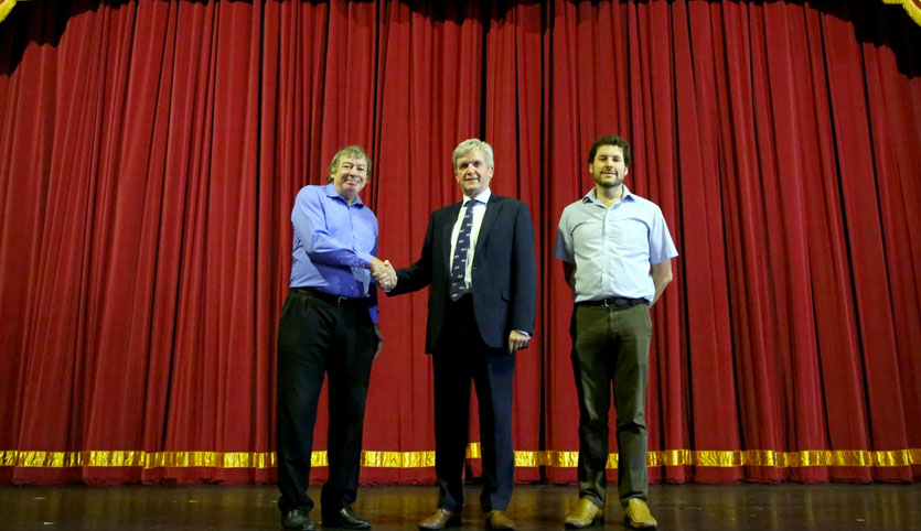 West Cliff Theatre Charity installation