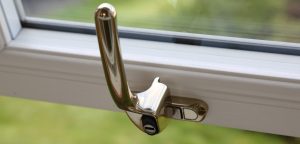 Gold window handle